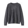 2025 Women's Autumn/Winter Candy Color Pure Cashmere Round Neck Fluffy Sweater