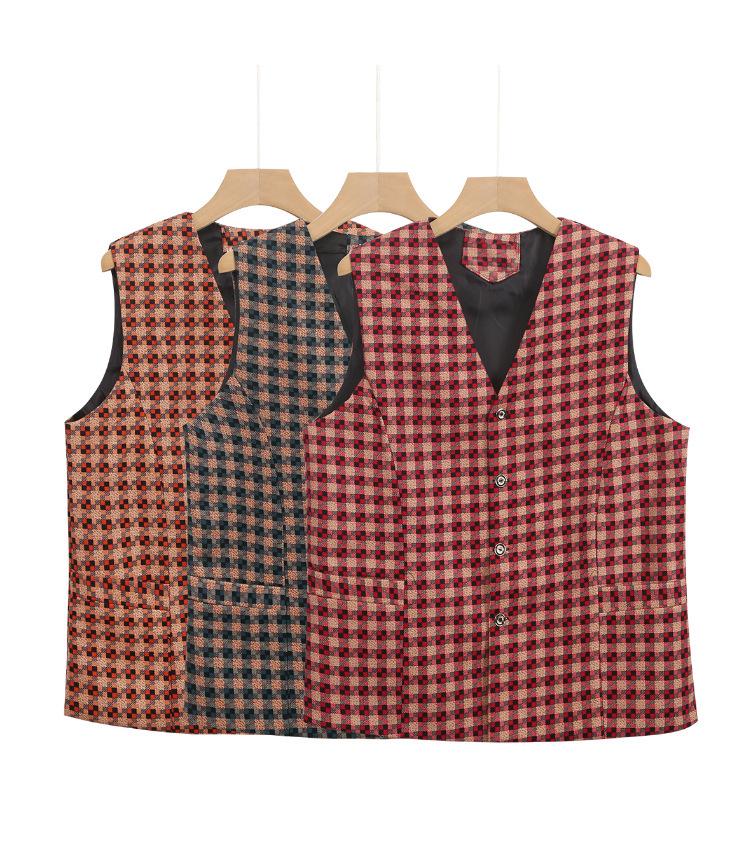 Women's Plus Size Lightweight Sleeveless Vest - Spring/Autumn Jacket for Middle-Aged and Elderly