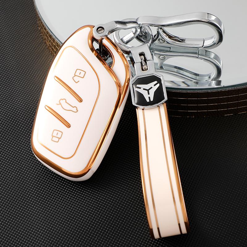 For Roewe Rx3 Rx5 Rx8 Erx5 I6 I5 For Mg 4 Mg4 Ev Mg Hs Gt Zs Ev Zx Mg5 Mg6 3 Buttons Tpu Fob Key Cover Case