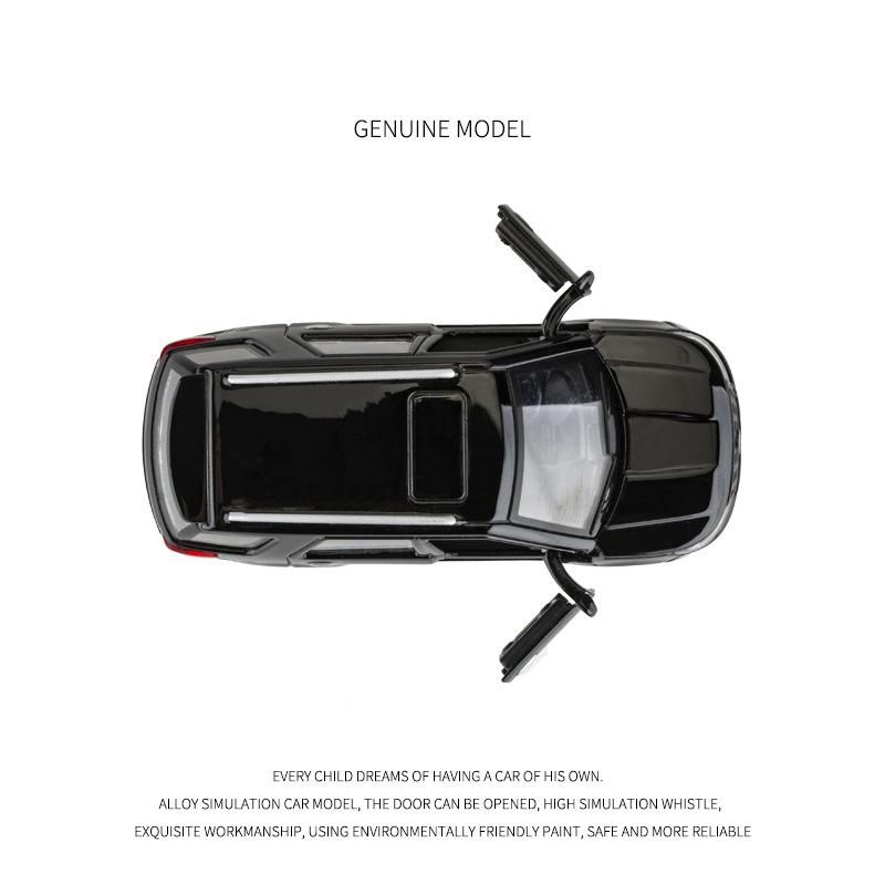 NJI23 New 1:36 Ford Explorer Alloy Car Model Sound and light Diecasts & Toy Vehicles Toy Cars Kid Toys For Children Collection Gifts