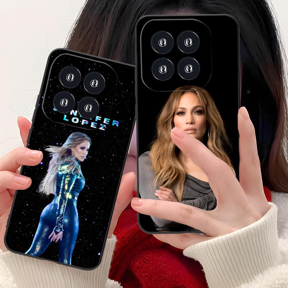Jennifer Lopez Mobile Cell Phone Case for Xiaomi 15 14 13 12 Mi 11 T Ultra Lite Pro S X 5G Colorful Printing Cover Luxury Pretty