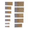 120 Stück Sechs Größen HSS-Bohrer 1/1,5/2/2,5/3/3,5 mm Bohrer-Set Metallbohren