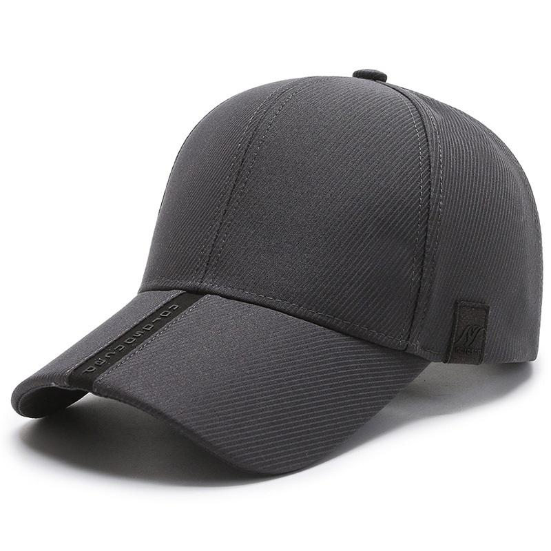 New Black Baseball Caps For Men Women Sunhat Solid Letter Sunscreen Cap Outdoor Fishing Running Hip Hop Baseball Hats Casquette