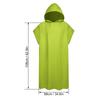 Surf Poncho Changing Towel with Hood Microfiber Beach Blanket Bath Towel Swim Towel Wetsuit Beach Poncho for Adults