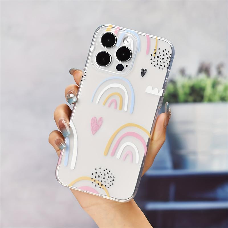 Case for Xiaomi Redmi Note 15 14 13 Pro 5G 12 14 4G 11 12 13 14 15 Pro Plus 5G 12S Cover Clear Colorful Wave Point Love Heart