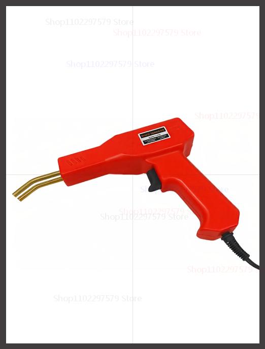 

Car Bumper Repair Kit Metal Welding Gun Hot Stapler Plastic Soldering Iron for Auto Body Bumper Fixing and Plastic Welding красный