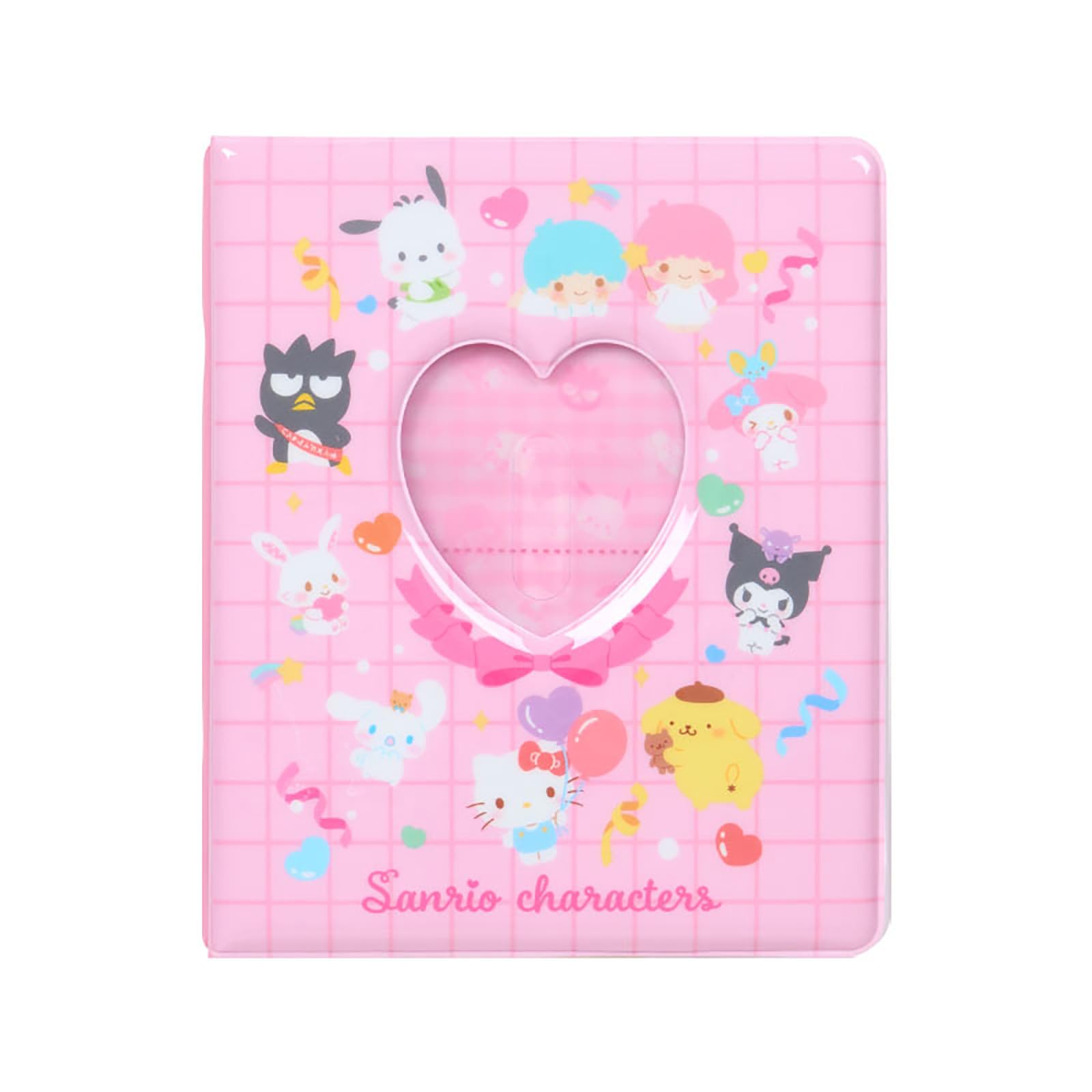 

Фотоальбом Sanrio с кармашками Персонажи Sanrio ПВХ Ш18 x x В22см тип 12 листов Папка 493716 L-размер (Наслаждайтесь идолом) приблизительно. D3.3 6-отверстий (48 карманов)