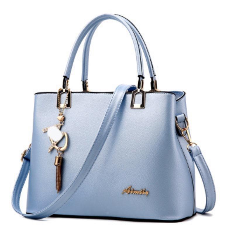 

Women s new fashion women s bags, shoulder messenger bags, handbags, orean version, sent on behalf of others. небо синє кольору