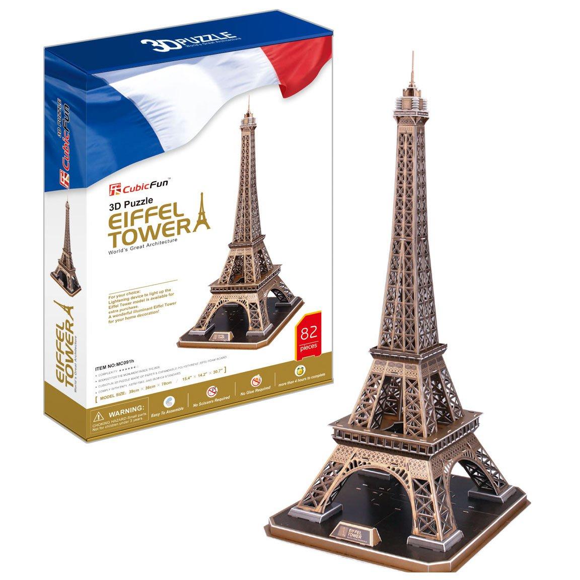 

Heart Art Collection 3D Craft Big Eiffel Tower MC091h 0