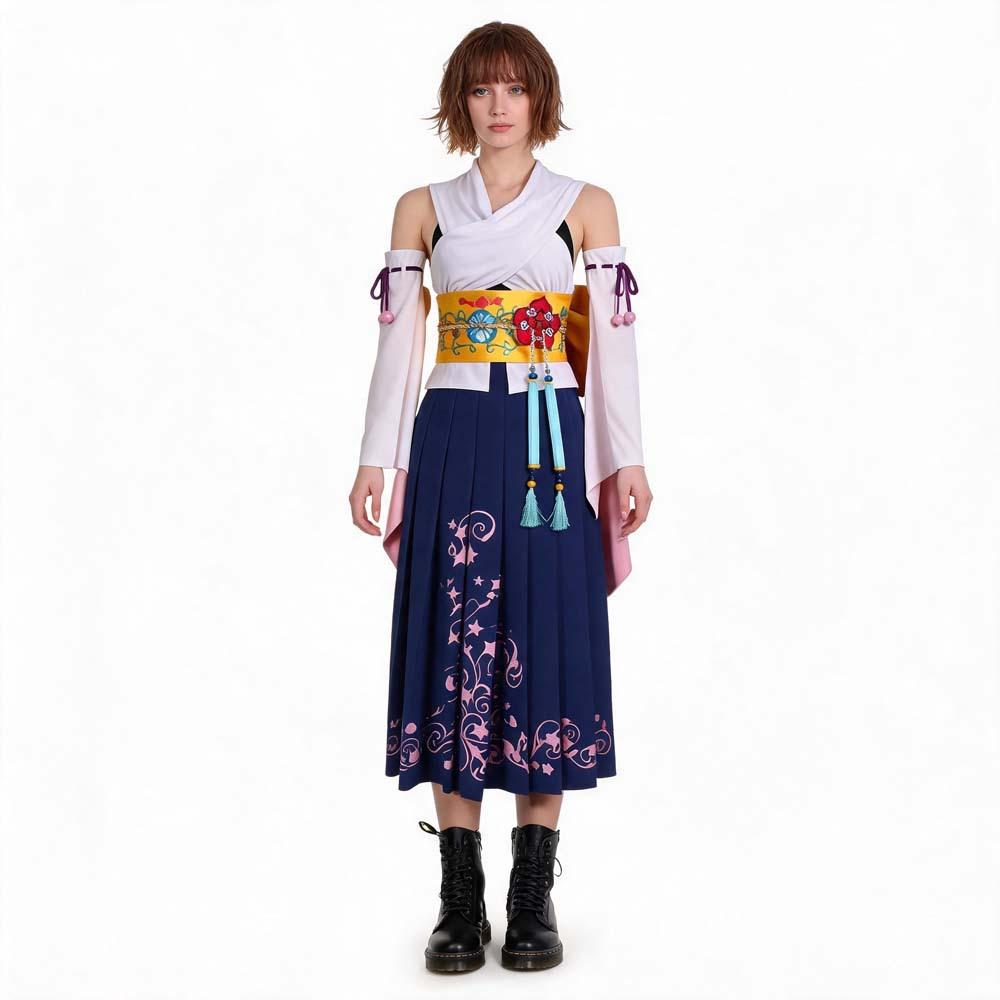 Yuna Cosplay Costume Final Fantasy X