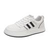 Little White Shoes Women~ 2025 New Versatile Explosive Flat Bottom Platform Leisure Sports Student Little White Shoes Women