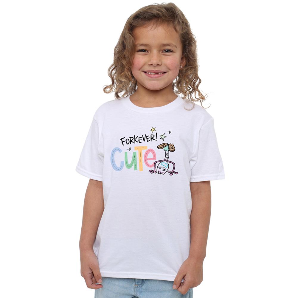 Toy Story 4 Girls Forever Cute Forky T-Shirt