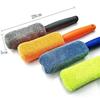 Car wash wheel hub brush, soft bristle sponge tire brush, small braid cloth, steel ring inner cleaning Accessories