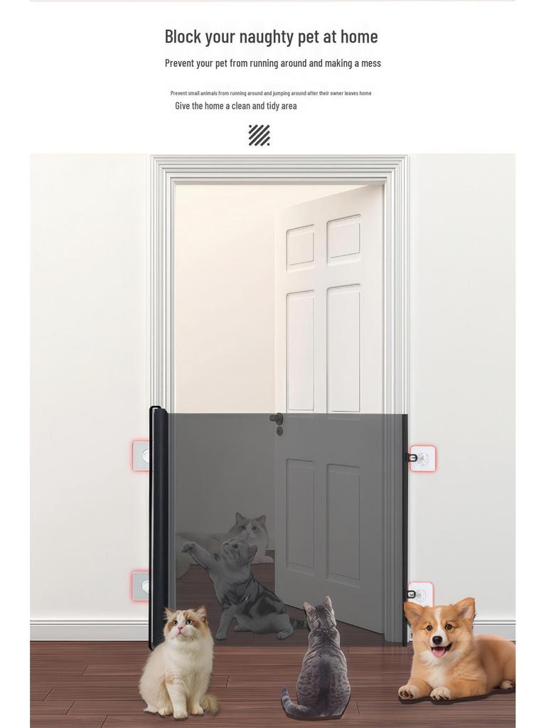 Automatic Retractable Cat Barrier and Gate