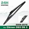 Heckscheibenwischerblätter, Premium-Ganzjahreswischerblätter Ersatz für Citroen DS3 DS 3 2009-2016, Naturkautschuk Bajonett, Einfach zu installieren 12″
