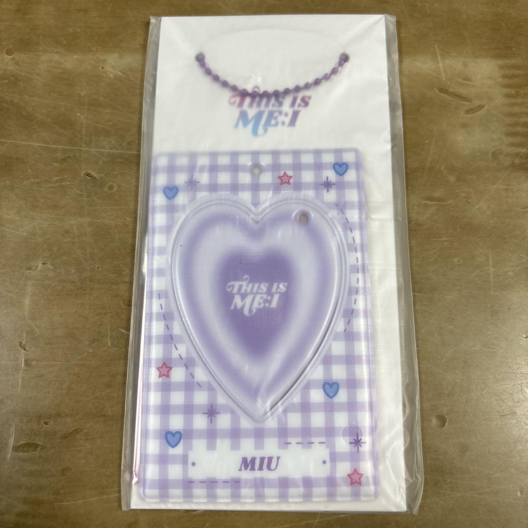 

[USED] ME:I Aritza Merchandise Trading Card Holder Sakurai Miu MIU