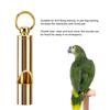 Aluminium Alloy Ultrasonic Dog Birds Training Whistle Behavior Trainer with Ring