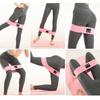 120Lbs Resistance Loop Exercise Bands Legs Butt Hip Yoga Fitness Workout Stretch Band Pink L