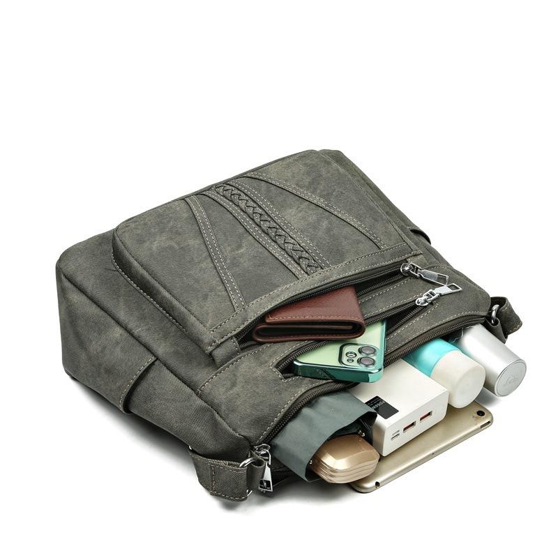 Ladies' Large Capacity Minimalist Crossbody Bag