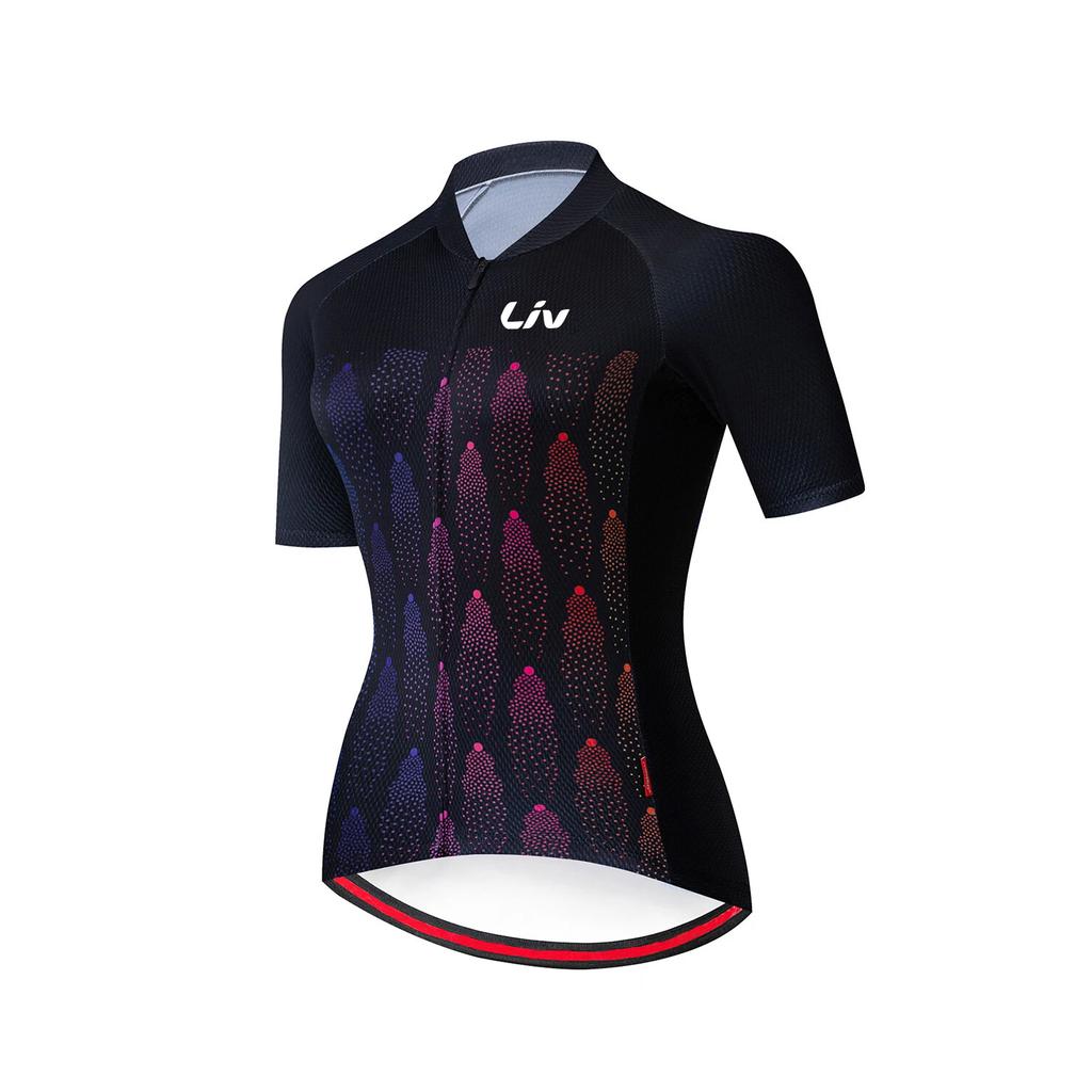 Clothing Women's Summer Cycling Clothing Short Sleeved Quick Drying Sportswear Outdoor Cycling Bib Cycling Set 2026 Summer Breathable Cycling Suit