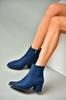Women Modern Stylish Fashion Women Navy Blue Boots