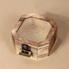 With Lock Wooden Jewelry Storage Box Portable Jewelry Display Vintage Jewelry Organizer Frosted Glass Dust Prevention