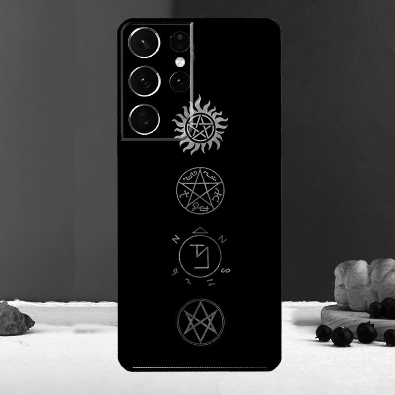 Supernatural Winchester Cover For Samsung Galaxy S25 Ultra S22 S23 S24 Plus S20 S21 FE S9 S10 S24 FE Phone Case
