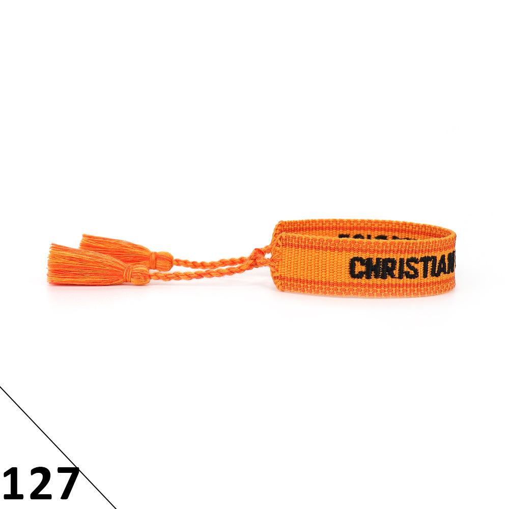 Handmade Embroidered Friendship Bracelet with Tassels for Women