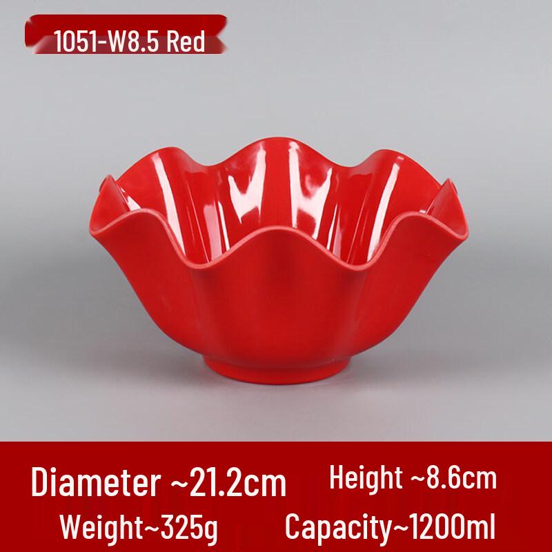 Jingbaodi Melamine Hot Pot & Serving Bowls