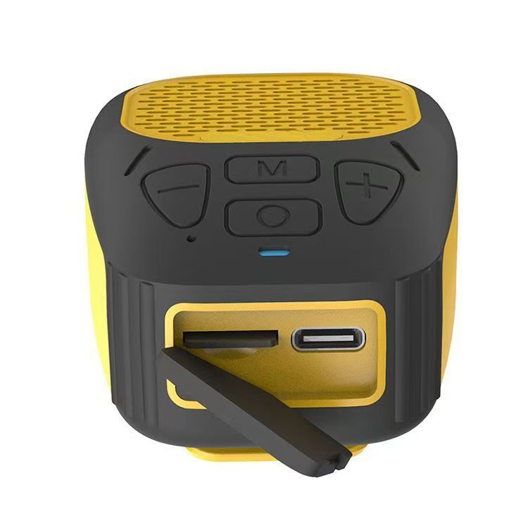 Clip Wearable Speaker Bluetooth 5.3 40mm 3W Speaker Portable Wearable Speakers Support TF Card Playback for Hands-Free Music