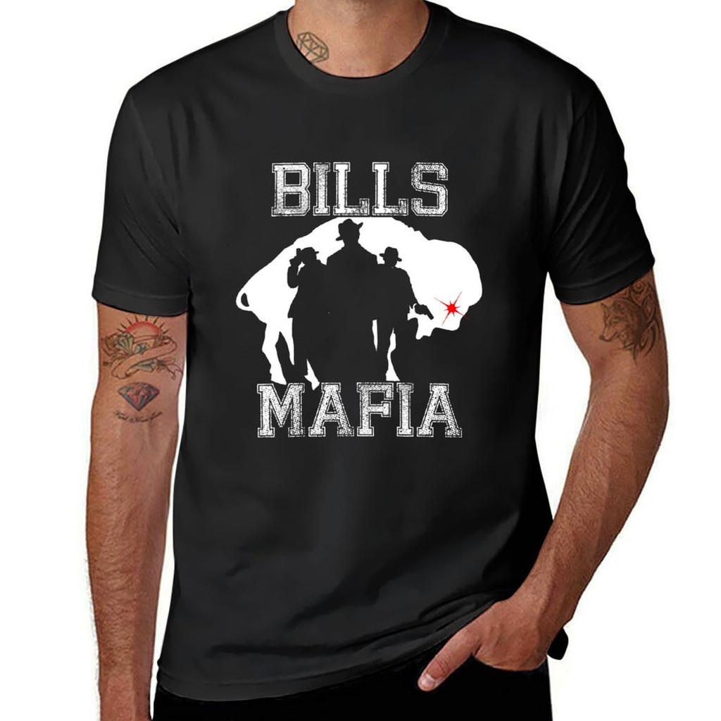 The Bills Huunisex Tshirt Aesthetic Clothing For A Boy Short Sleeve Tee Designer T Shirt Unisex