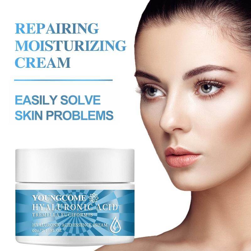 Hyaluronic Acid Essence Cream Moisturizing Nourishing Cream Reduce Wrinkles Brightening Skin Facial Cream Face Skin Care