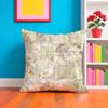 Retro Prints Cushion Cover Pillow Case Plush Fabric Soft Double Sided Print Home Sofa High Quality Cushion