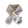 Fashion Warm Kids Winter Scarf Thick Lamb Fleece Scarf Animation Plush Kids Cross Neckerchief Baby Young Boys Girls