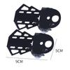 New Bicycle Rear Seat Saddle Soft Bicycle Child Seat With Back Rest With Handle Armrest Footrest Pedals Cycle Accessories Parts