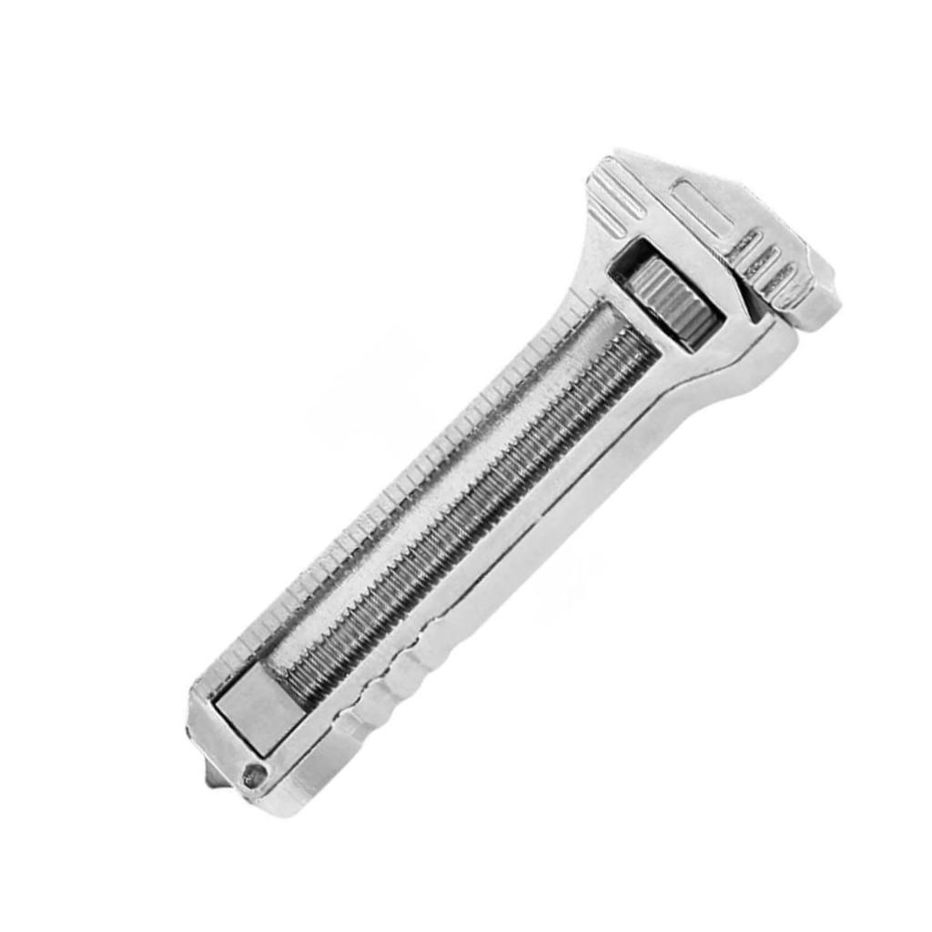 Compact Ti Multitool Mini Adjustable Wrench Bottle Opener Nail Puller Portable Multifunctional Tool