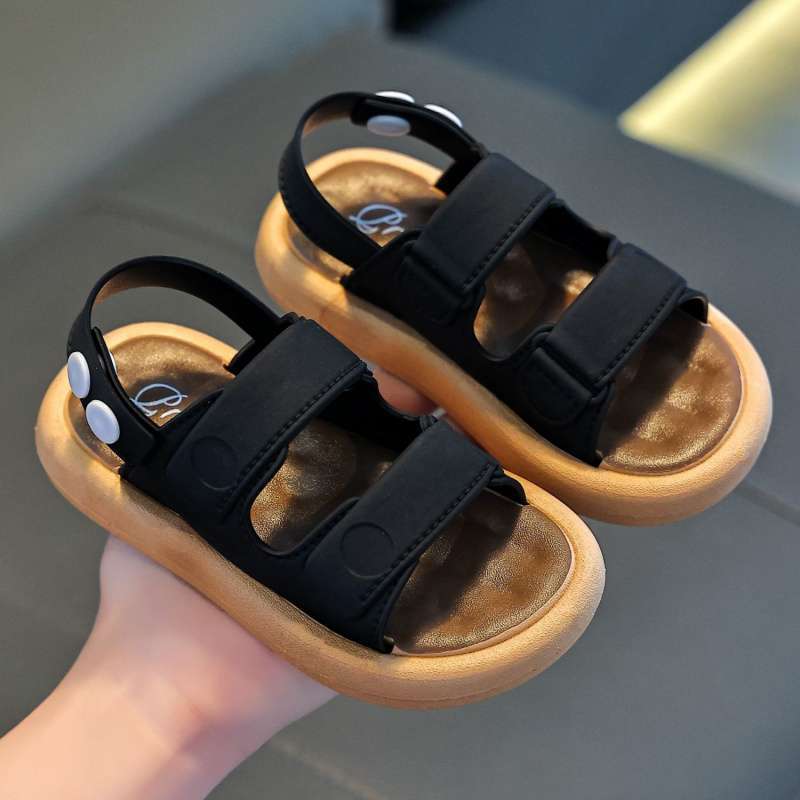 Children's sandals 2025 new small, medium and large boys and girls, children's baby cool slippers dual-purpose soft-soled non-slip models