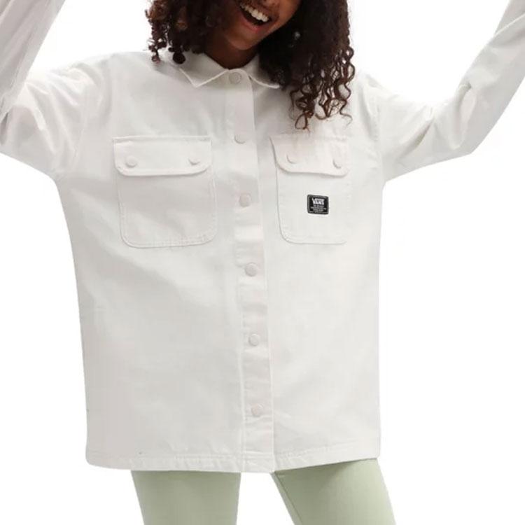 Vans Jackets Women's White Lapel Moderate Other VN0A5LLCFS8