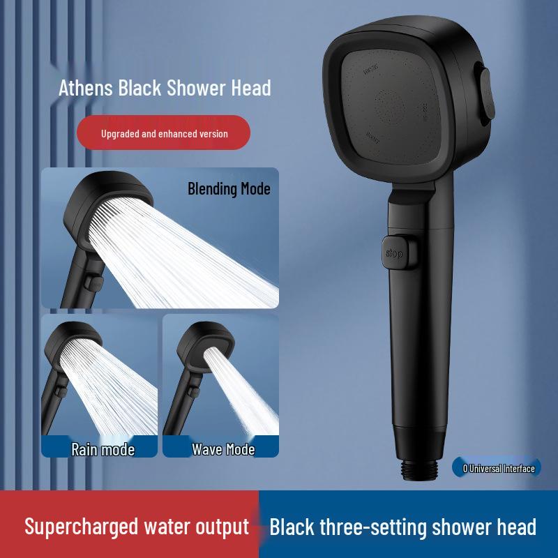 Powerful Boost Rain Shower Head Set for Bathroom & Home