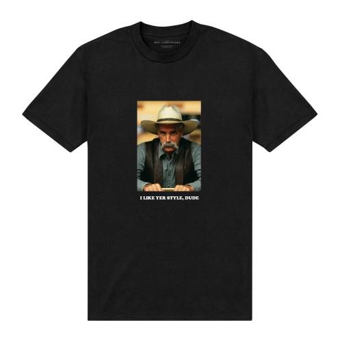 Camiseta unissex The Big Lebowski para adultos The Stranger M branco