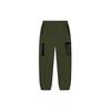 Li Ning CF Knitted Sweatpants Unisex Army Green AKXS855-2