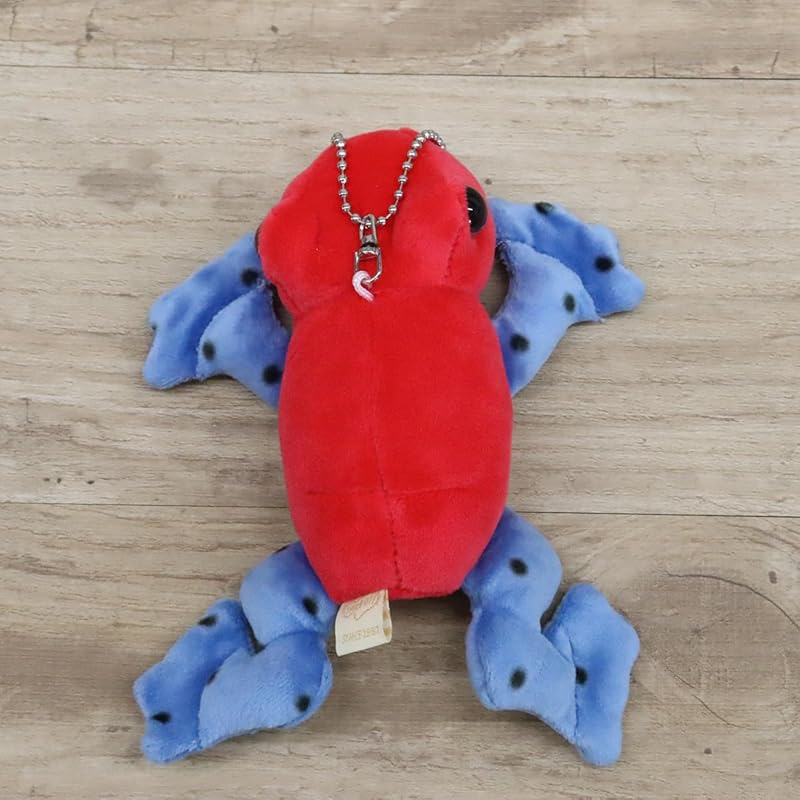 Take Off Strawberry Poison Dart Frog Keychain
