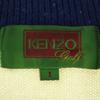 KENZO GOLF 90s Old Long Sleeve Knit 1 Ivory Men's Used