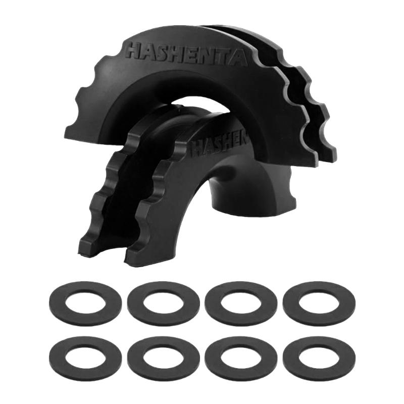 Heavy Duty Forged-Steel D Ring Shackle With Isolator & Washers Towing Hook for Tow Strap Winch-Off Road Vehicle Recovery