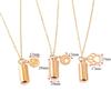 Cylinder Pet Ashes Pendant Stainless Steel Memorial Ashes Pendant  Cremation Jewelry
