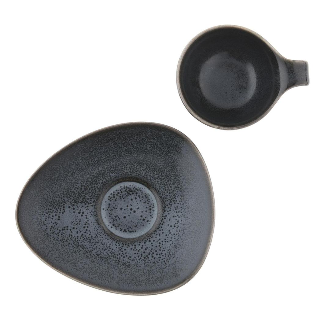 Swirling Cup with Saucer, Time , DUKA