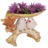 2 Birds Sitting On Tree Branch Figurine Home Decoration Showpiece Chidiya Statue for Home Decor Item Sparrow Pair Showpiec
