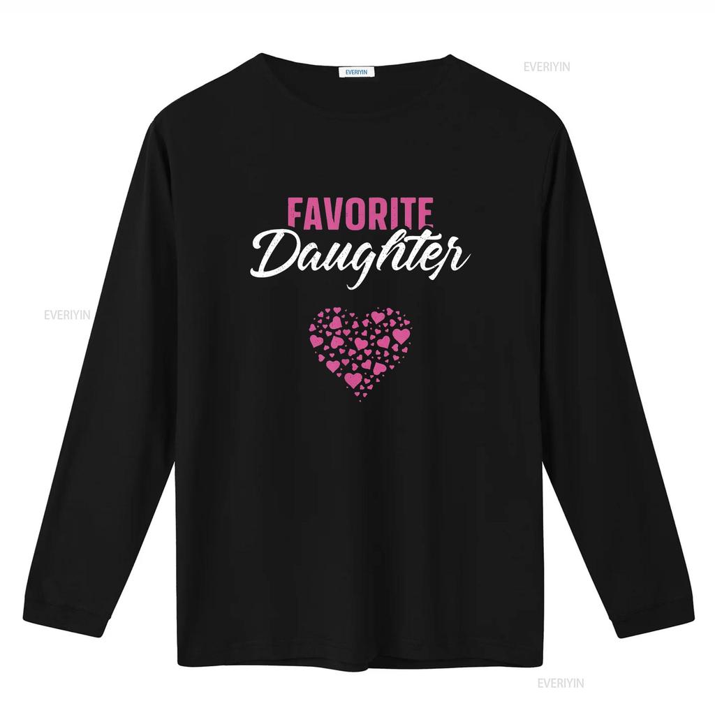 Favorite Daughter T Shirt For Her Mother s Father Day vintage Washed Breathable Unisex Soft fashion streetwear designer clothes
