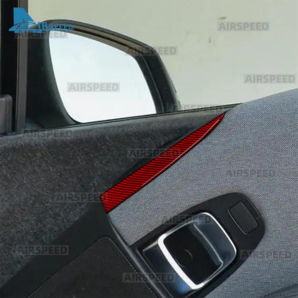 Carbon Fiber Style Interior Sticker for I3 2013-2022 Interior Panel