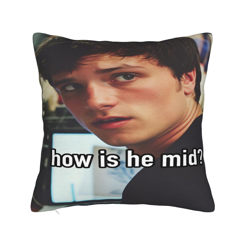 Josh Hutcherson Pillow Case  Square Pillow Cover For Living Room Sofa Fashion Cushion Cover